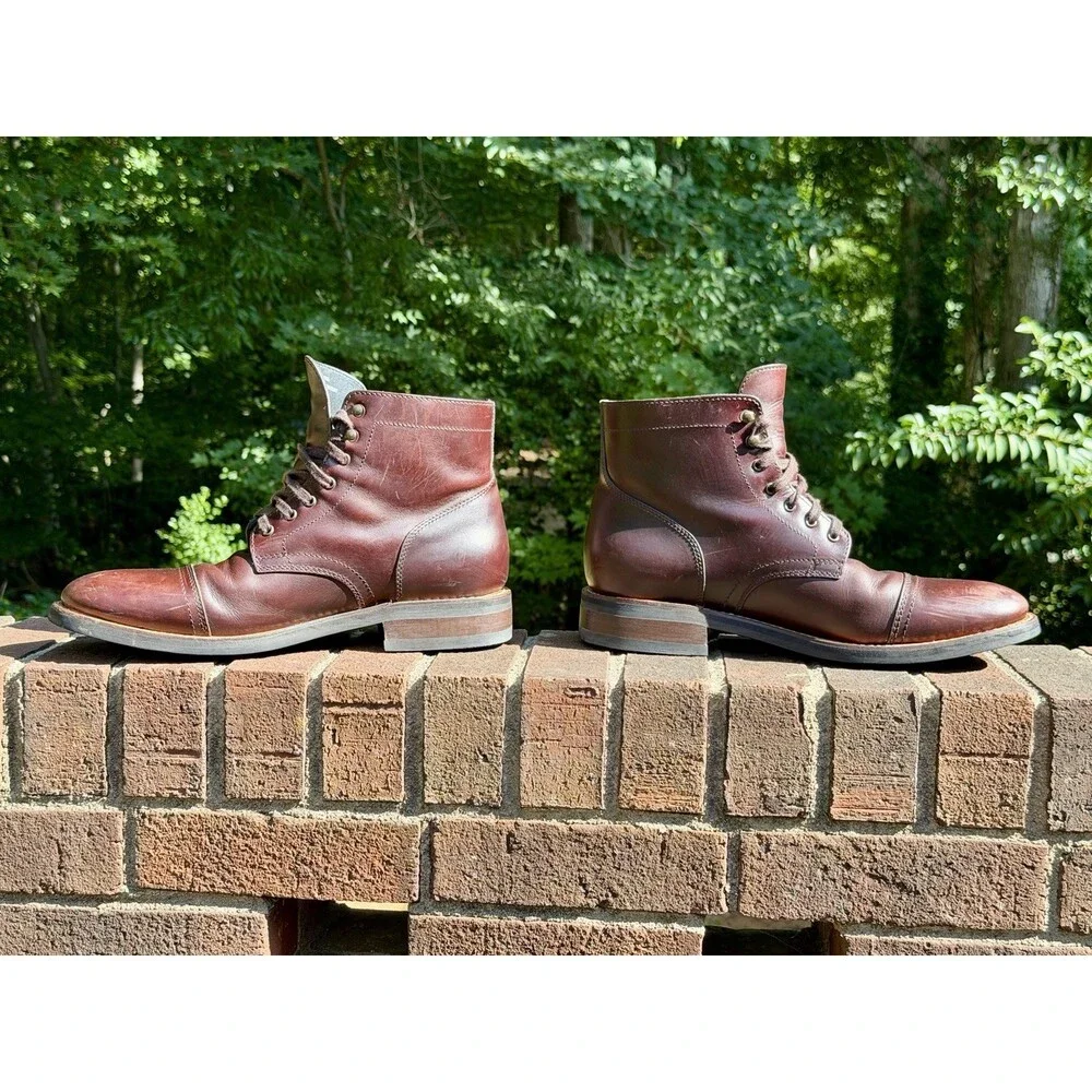 Thursday Boot Men's Captain Boots Classic Brown Size 11.5 Worn Twice!!